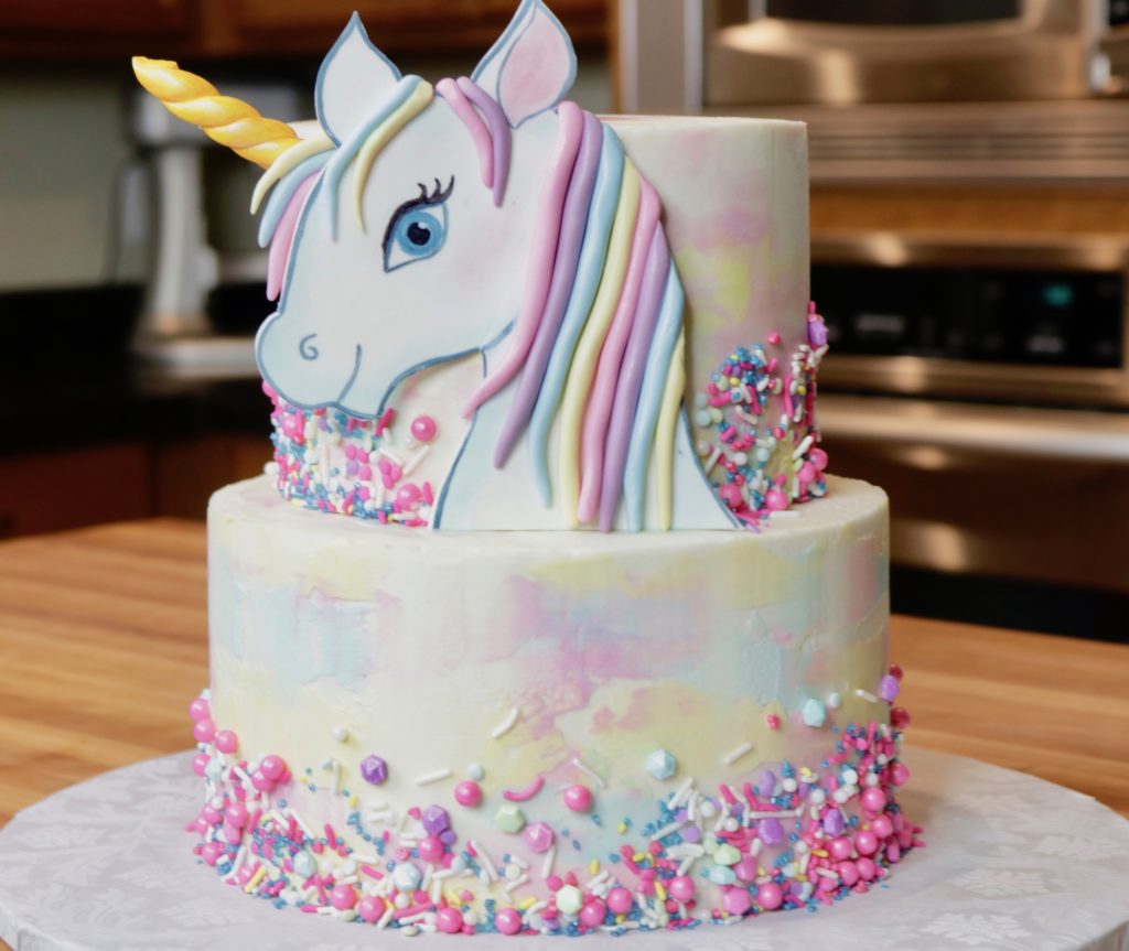 UNICORN Cake Topper Tutorial Templates Unicorn Cake - Etsy UK